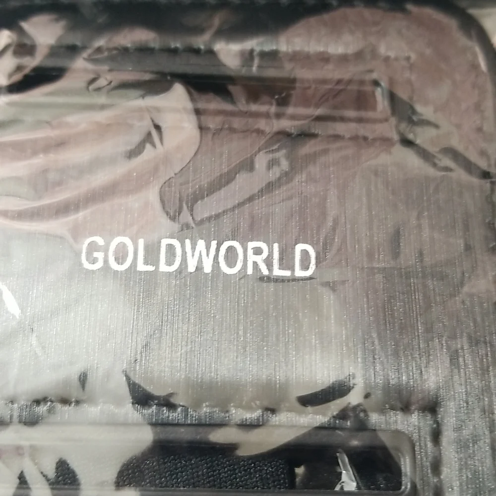 Gold World Beanie Hat with Play Capability & Arm Band for the Phone